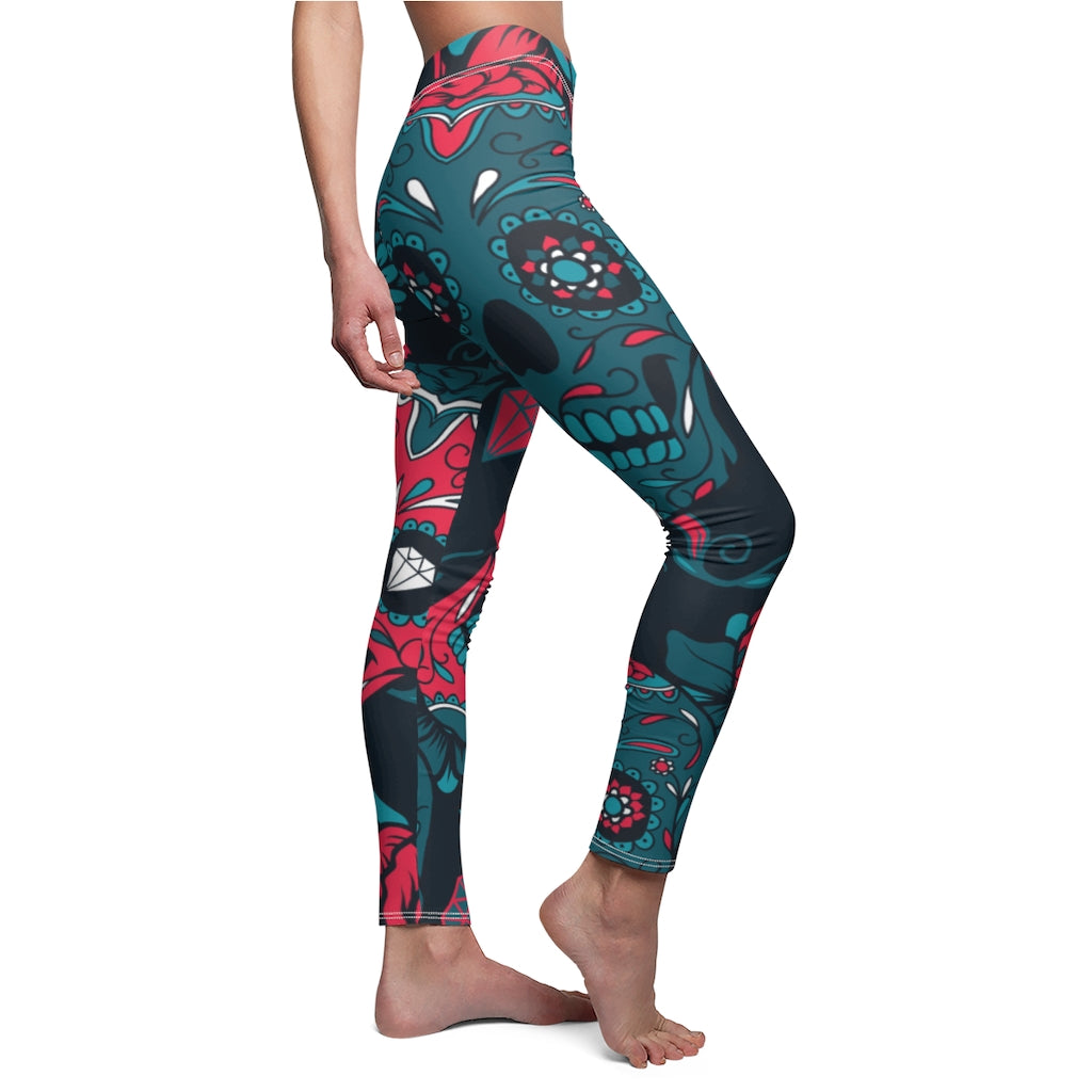 Sugar skull cheap running tights